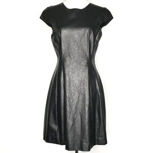 NEW WITH TAGS Armani Exchange Faux Leather Dress
